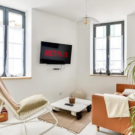 Appartamento L'or Blanc-clim-netflix-vue Cité Médiévale