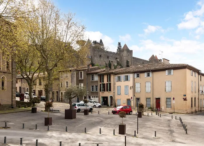 Les De Laure - L'or Blanc, Avec Vue Sur Le Chateau, Climatisation, A 160 M De La Cite Medievale